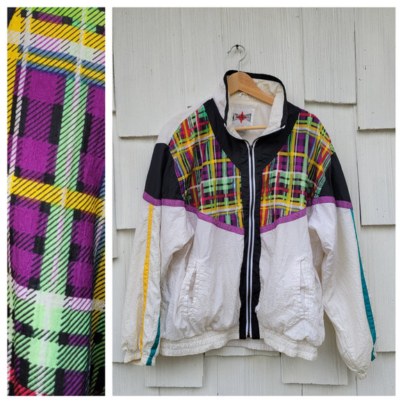 Vintage Active Frontier Track Jacket Large - Picture 1 of 8
